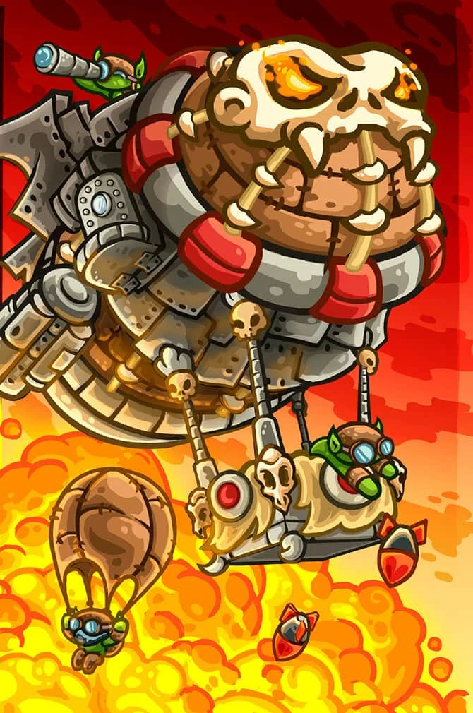 Goblin War Zeppelin KRV
